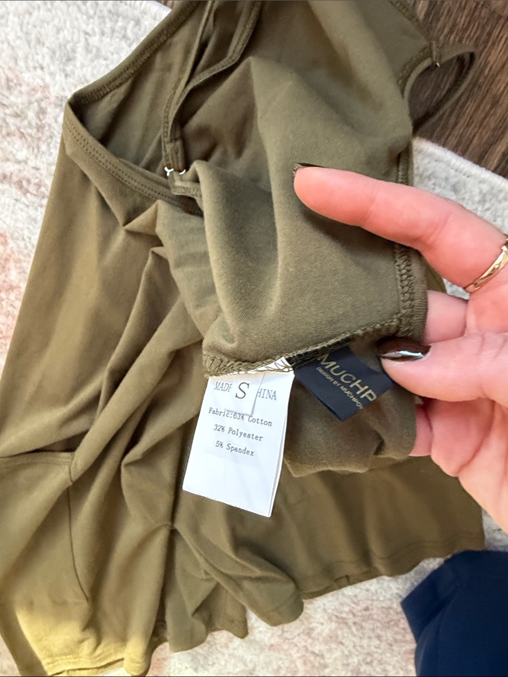 FP Movement Hot Shot Romper Olive Green Utility - Picture 2 of 2